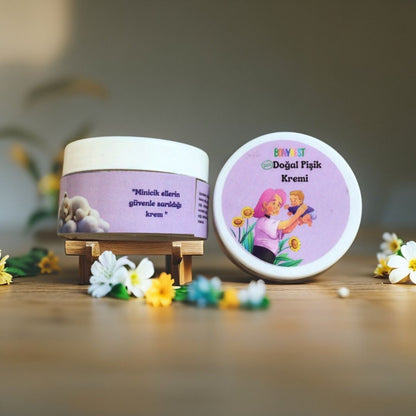 %100 Temiz İçerik Pişik Ve Göğüs Ucu Kremi