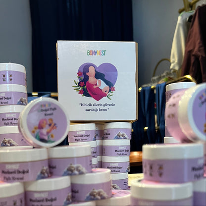 %100 Temiz İçerik Pişik Ve Göğüs Ucu Kremi